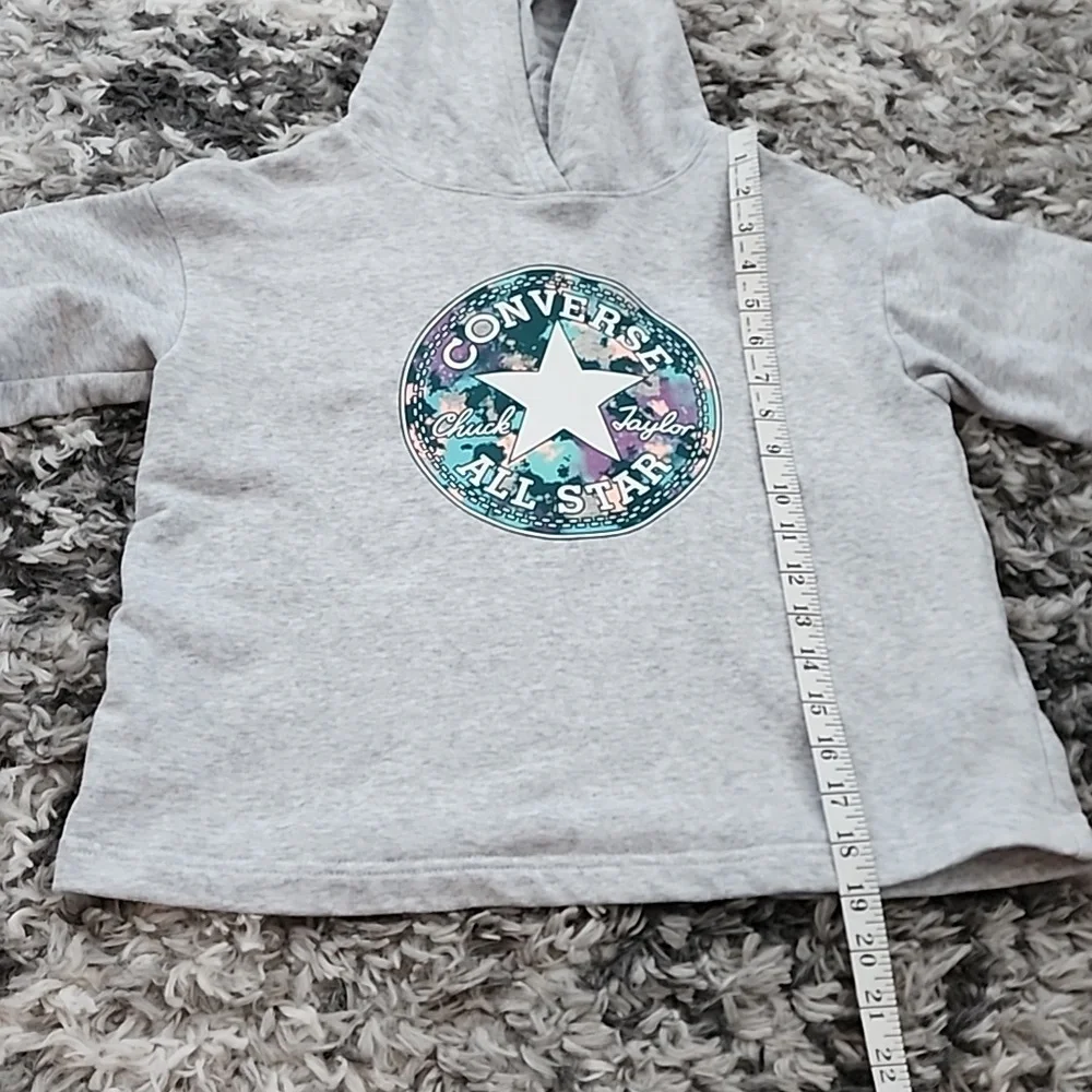 Converse Gray Hoodie Sweatshirt